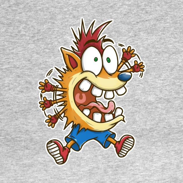 SCREAMING BANDICOOT by Firebrander